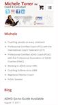 Mobile Screenshot of micheletoner.com